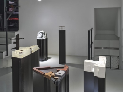 Blick in die Ausstellung - Modelle