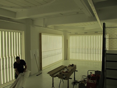 Ausstellungsaufbau "Nordic Room"