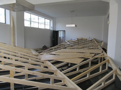 Ausstellungsaufbau - Tag 3