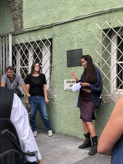 Fahrradtour "Wiederbelebung räumlicher Strukturen für kulturelles Treiben"