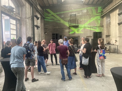 Fahrradtour "Wiederbelebung räumlicher Strukturen für kulturelles Treiben"