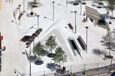 Neugestaltung Eduard Wallnöfer Platz - Landhausplatz, Innsbruck