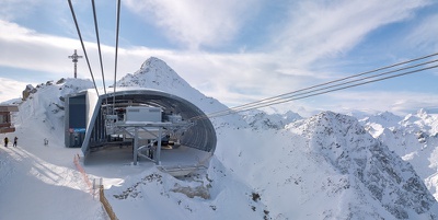 Gaislachkoglbahn und Gipfelrestaurant, Sölden