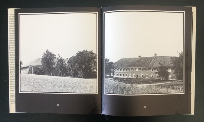 "Naive Architektur in Niederösterreich" (1977) 
 S.78 Vierkanthof bei Haag
 S.79 Vierkanthof in Au