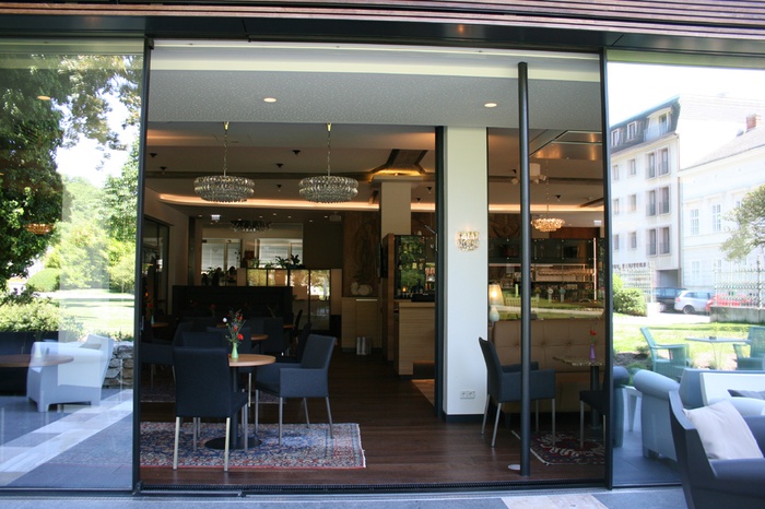 Hotel @ the park, Eingangsbereich