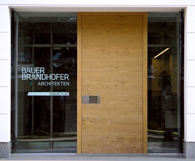 Eingang Architekturbüro, Purgstall