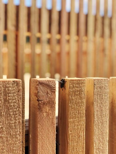 Detail, Holzfassade