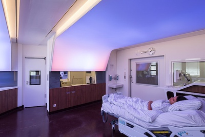 „Parametrische (T)Raumgestaltung“, Intensivstation, Charité Berlin