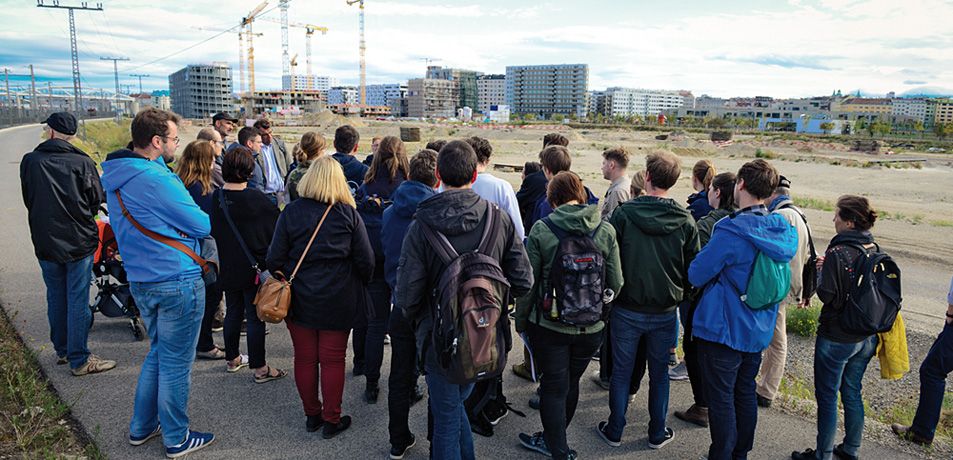 Baugruppenaktivitäten Sonnwendviertel, Wien