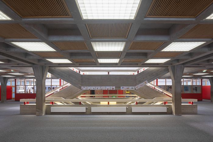 Bundesrealgymnasium Imst (Architektur: Franz Kiener, Ferdinand Kitt, 1970-1973)
