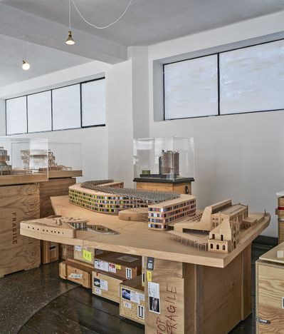 Blick in die Ausstellung "Open Box"