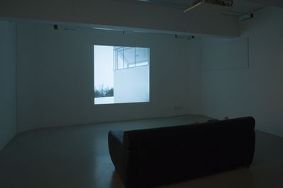 Blick in die Ausstellung "Hans Gangoly: Im Dialog"