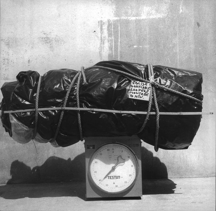 Église Gonflable, Montigny-lès-Cormeilles, 1969