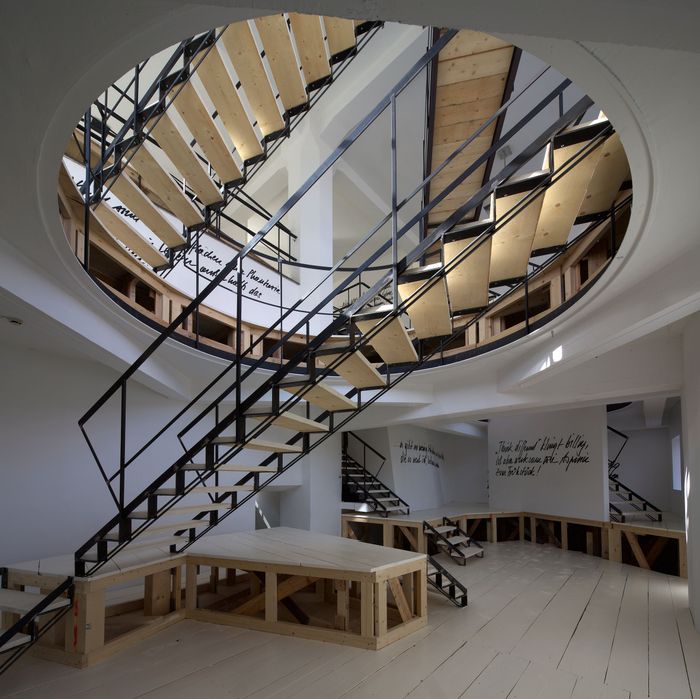 Blick in die Ausstellung im aut, Bildnachweis: © Günter R. Wett