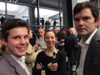 Ausstellungseröffnung und Feier "20 Jahre aut" – Kurzvorträge von Herwig van Staa (Landtagspräsident) und Arno Ritter (Leiter aut. architektur und tirol) und ein rauschendes Fest bis spät in die Nacht