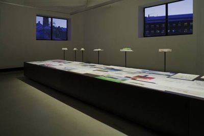 Blick in die Ausstellung "Hans Gangoly: Im Dialog"