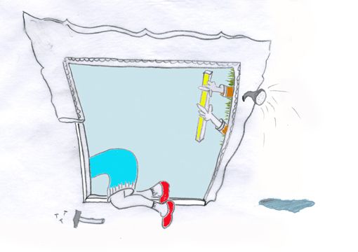 Ich bin - aus dem Rahmen gefallen