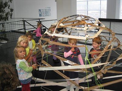 Architekturspiele für Kinder von 4 bis 6 Jahren