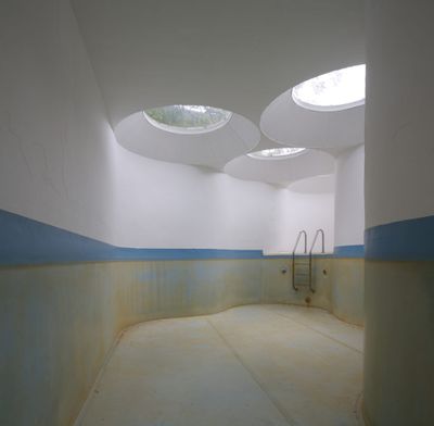 Josef Lackner, Grottenbad Flora, Innsbruck, 1969 – 70 (2018 zerstört)