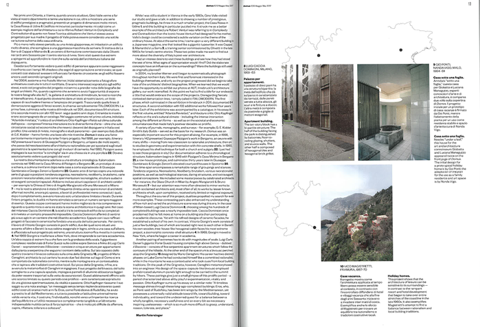 domus 1013, Maggio/May 2017