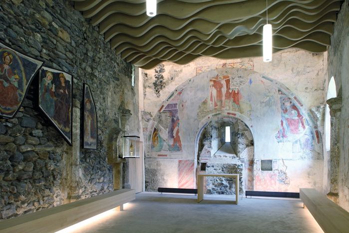 Auszeichnung des Landes Tirol für Neues Bauen 2022: Burg Heinfels, Revitalisierung, Heinfels, 2015 – 2020 (Architektur: Gerhard Mitterberger)