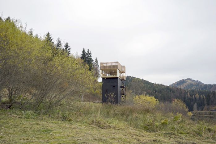 Ansicht Nord-Ost, Ankunft Ötscher-Basis