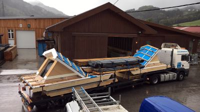 Zimmerei Fahrenberger (Aussenansicht) in Gresten