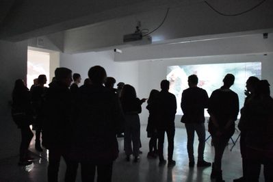 Ausstellungseröffnung "and: intra space & head in a cloud"  – © aut