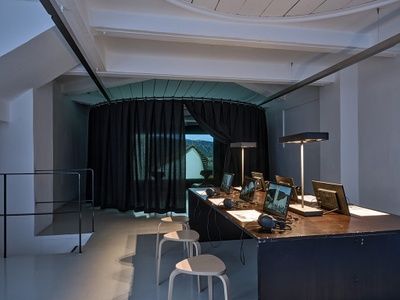 Blick in die Ausstellung "Über Othmar Barth"