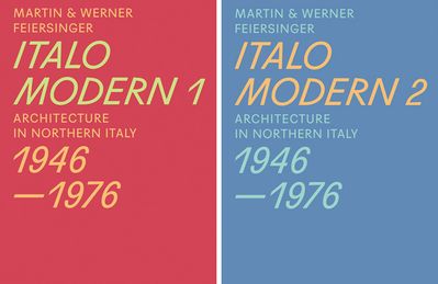 Buchcovers Italomodern 1 + 2
