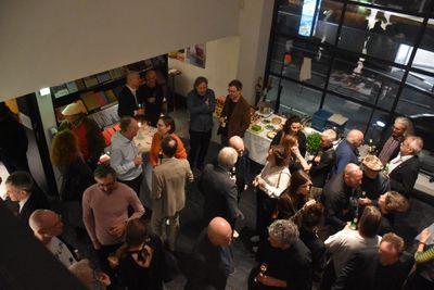 Abendessen mit Partnern, Sponsoren und Förderern im aut am 5. Feber 2023