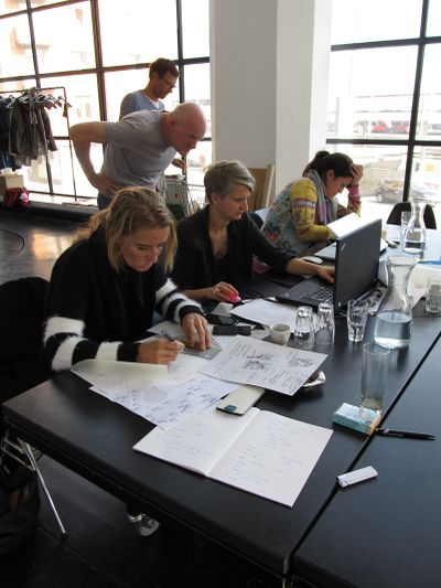 Kollektiver Entwurfsprozess im aut