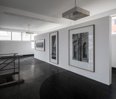 Blick in die Ausstellung "Klaus Kinold: Hans Döllgast und Rudolf Schwarz" im aut