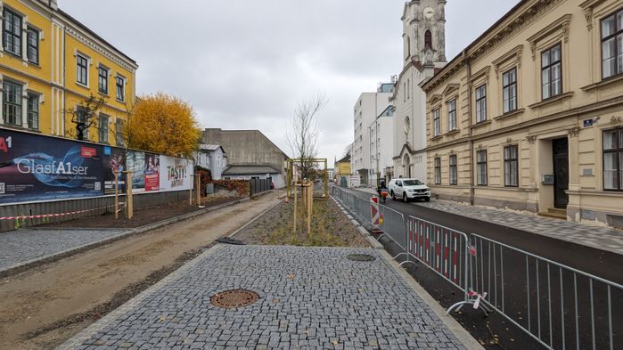 Baustellenfoto, Winter 2023/24