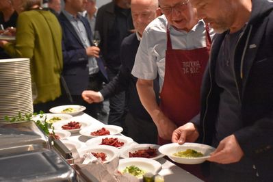 Abendessen mit Partnern, Sponsoren und Förderern im aut am 22. Feber 2025