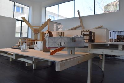 Ausstellung "ZENZI – Zentrum für zirkuläres und nach­haltiges Bauen" im aut