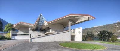 Othmar Barth, Schigymnasium, Internatsschule mit Heim für Schisportler, Stams, 1974–82