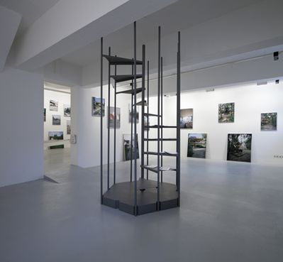 Blick in die Ausstellung "Italomodern" im aut