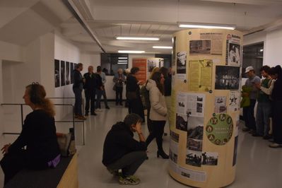 Ausstellungseröffnung "geld . macht . raum" am 7. November 2025