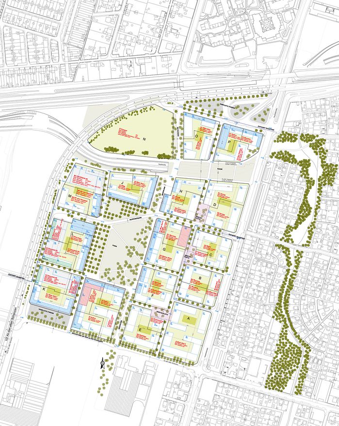 Büro superwien, Masterplan „Hausfeld Nord“, Wien