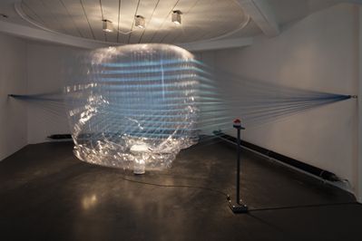 Blick in die Ausstellung "Numen/For Use: Out of Balance" im aut