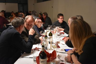 Abendessen mit Partnern und Sponsoren im aut am 23. Feber 2019