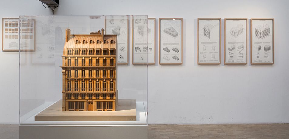 Blick in die Ausstellung „Paris Haussmann. Modèle de ville“, Paris