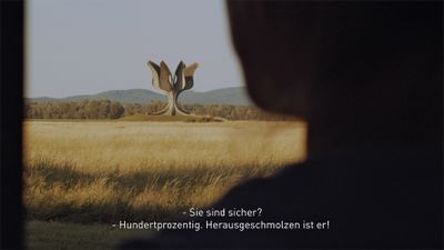 "Nach Sarajevo – U Sarajevo", SCI-FI- und Foundfootage-Film, 2022, unvollendet (Filmstill)