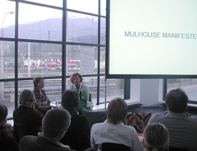 Vorträge im Rahmen der Ausstellung "La cité manifeste à Mulhouse"