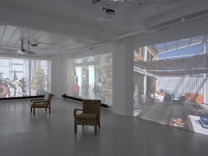 Blick in die Ausstellung "Lacaton & Vassal: Inhabiting"