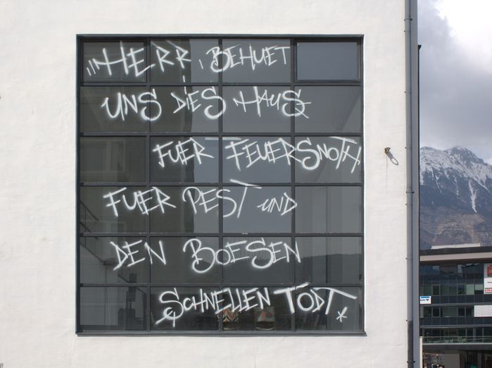 Der Haussegen für das Adambräu