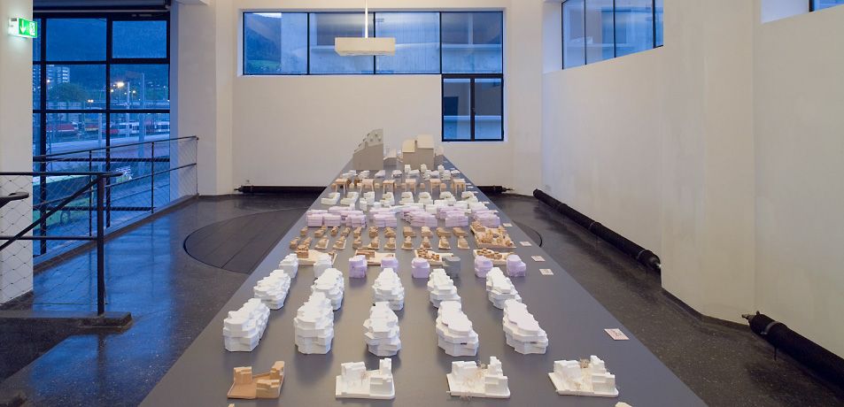 Blick in die Ausstellung im aut