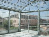 Wohnbau von Anne Lacaton & Jean Philippe Vassal während der Bauzeit, Sommer 2004