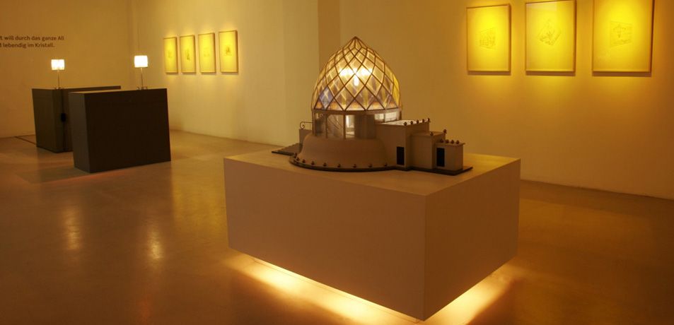 Blick in die Ausstellung im aut